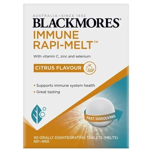 (PRE ORDER) Blackmores Immune Rapi-Melt 90 Tablets shelf life 2yrs